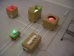 ----- z ----- cardboard lightboxes
